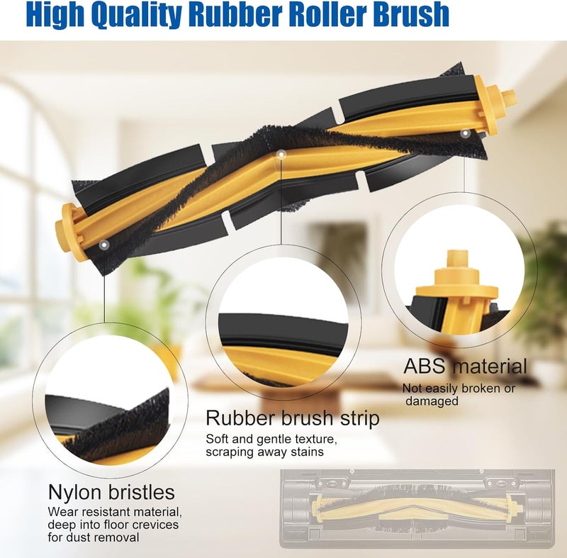 Detetap Replacement Parts Kits for ECOVACS Deebot Ozmo T8 T8+ T8 Aivi T8 AIVI+ T8 MAX T9+ T5 N8+ / N8+ Plus N8 Pro N8 Pro + / N8 Pro+ Plus N10 Plus N7 OZMO 920 950 for Yeedi Vac 2 Pro Vac Max Vac Station - Image 3